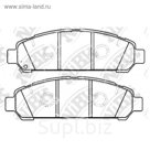 Колодки тормозные дисковые NIBK PN21003
