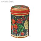 Банка для сыпучих продуктов 1,1 л "Хохлома. Клубника", круглая