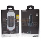 Автомобильное з/у JoyRoom UP-522ALi (2.1A - USB) с встроенным кабелем