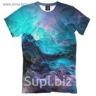 Футболка мужская "Облака", размер L PEY-620793