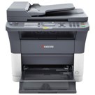 МФУ лазерное KYOCERA FS-1120MFP (принтер, копир, сканер, факс), А4, 20 стр./мин, 20000 стр./мес., АПД (без кабеля USB)