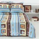 Постельное бельё 2сп ВЕСЕЛИНА Этажи 175х210, 175х210, 70х70 2 шт, хлопок 100 гр/м
