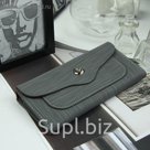 Кошелёк женский, 3 отдела, для карт, для монет, наружный карман, цвет серый