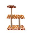 Когтеточка 80х40х100 см микс цветов