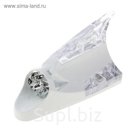 Плавник светодиодный "Акула", Luazon, LED, работает от ветра, белый