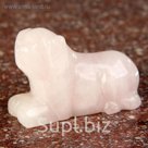 Фигурка Собака 4,5х2,9см/50г, кварц