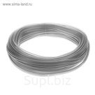 Шланг, ПВХ, сдвоенный, d=7-12 мм, стенка 2.5 мм, L=30 м, пищевой молочный