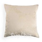 Декоративная наволочка на молнии 40х40 см золотая