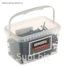 Саморезы по металлу OMAX, 4.8х95 мм, потайной, оксид, частый шаг, 2 кг