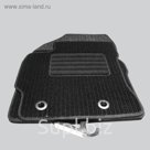 Коврики в салон для Ford Freestyle 5 дв. внедорожник 2004-2007, 4 шт., текстиль "Robust-Lux", черный