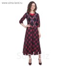 Платье женское, размер 42, цвет красный П4-3371/27