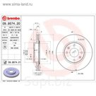 Диск тормозной BREMBO 09957420