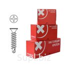 Саморез оконный 3 9х25 мм белый цинк частая резьба со сверлом 300 шт в карт уп STARFIX SMC1 80888 300