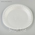 Тарелка десертная, белая, 22.5 см