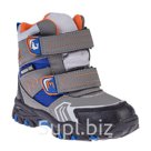 Сапоги детские для мальчика арт 205372 серый р 27
