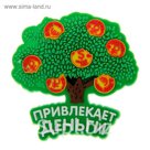 Магнит денежный "Привлекает деньги"