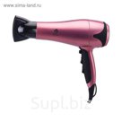 Фен ВАСИЛИСА ФН5-2200, 2200Вт, 5 режимов, ионизация, холод. обдув, розовый / черный