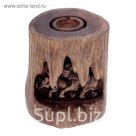 Подсвечник " Слоны"