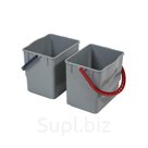 Набор ведер 18 л для уборочной тележки PROCART PKV 545K Характеристики: Объем, л: 18Страна изготовления: ТурцияТолщина корпуса: 3 ммПроизводитель: FANTOM PROFE…