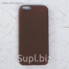 Чехол для iPhone 6/6S, меняет цвет от температуры и прикосновения, коричнево-оранжевый