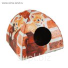 Домик-вигвам "Кошка в кувшине", 40 х 40 х 39 см