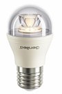 Светодиодная лампа шарик G45 прозрачная 8W E27, 4200 K , Напряжение :180–240 V, 50/60 Hz