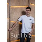 Футболка мужская цвет белый размер 58