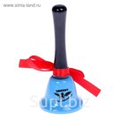 Колокольчик с ручкой "Звенит звонок последний!"