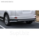 Защита заднего бампера Toyota Rav 4 2015-, d57 уголки