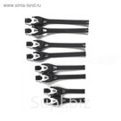 Стрепы к мотоботам Fox Comp 5 5Y/3Y Buckle/Strap Kit Black к-т 4 шт.