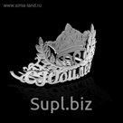 Диадема на гребешке "С юбилеем"