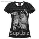 Футболка женская "Рыцарь смерти", размер XXL DAR-592047