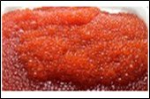 Икра горбуши лососевая зернистая в кубах,