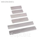 Накладки на пороги Dollex, Skoda Yeti, нержавеющая сталь, набор 6 шт.