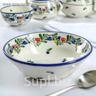 Тарелка глубокая 20 см "Черника", 500 мл