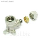 Угол обжимной Comap 9466514, установочный, 20х1/2", внутренняя резьба