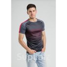 Футболка спортивная мужская вид 1 размер L цвет серый