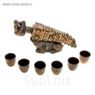 Штоф с рюмками "Клинок" 8 предметов, 0,5 л/ 0,05 л