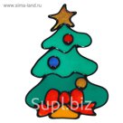 Наклейка на стекло "Волшебная ёлочка"