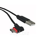 Кабель USB2.0 -Type-C, L-образный, 1.0м