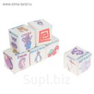 Набор кубиков "Букварёнок", 6 штук