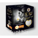 Подарочный набор "NOIR" кофе молотый + кофейная пара 200г*12