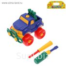 Конструктор для малышей "Джип-пикап", 24 детали