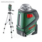 Лазерный нивелир Bosch PLL 360 Set (0603663001), 360 град., 2 луча, штатив 1,5 м