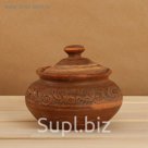 Горшок для запекания "Орнамент", резка, 0,5 л