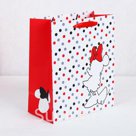 Пакет подарочный Minnie Минни Маус 23х27х11 5 см