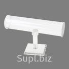 Подставка под браслеты, часы, цепочки, пластик, d=5, прозрачная 22*6*13см