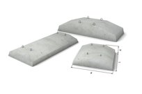 Фундаментные подушки (плиты ленточных фундаментов) ГОСТ 13580-85