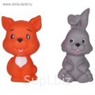 Набор для купания «Лисёнок и зайчонок»