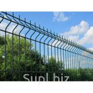 Секция ограждения 3D, размер 1,53 х 2,5м, яч.55х200мм, цинк+ полимер RAL-6005(зеленый)